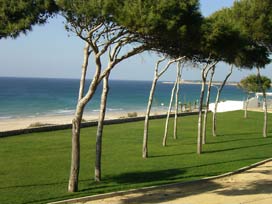 View towards the Costa de la Luz